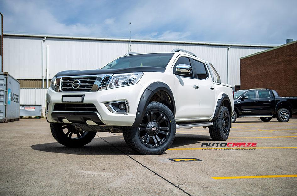 NISSAN NAVARA MONSTER XD MATTE BLACK